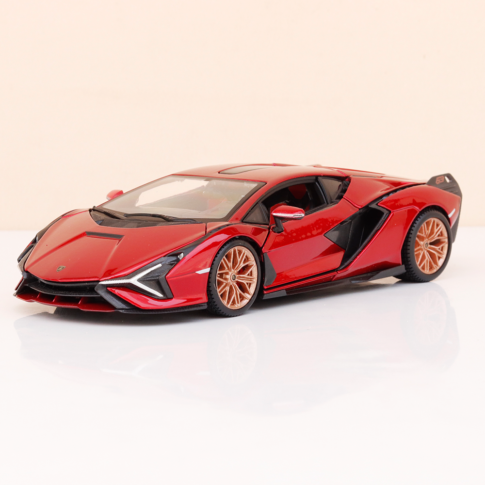 Bburago Original Lamborghini Sian FKP 37 Licensed Diecast Car | 1:24 Scale Model (14 Years Till Grown Ups)