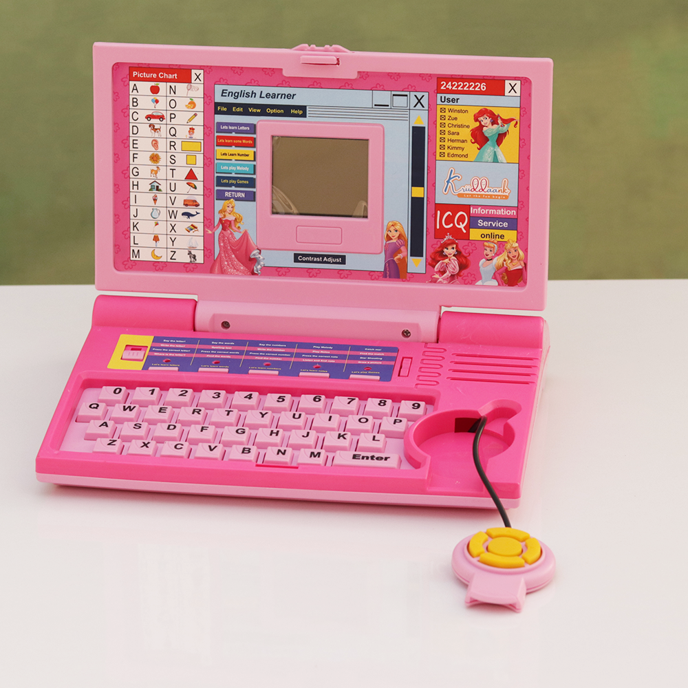 Educational Toy Laptop with Mouse | 20 Learning Activities | Licensed Disney Toy (3-6 Years)