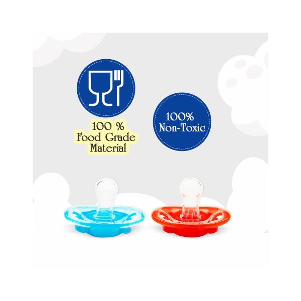 Mee Mee Pack of 2 Baby Pacifier - Soft Nipple