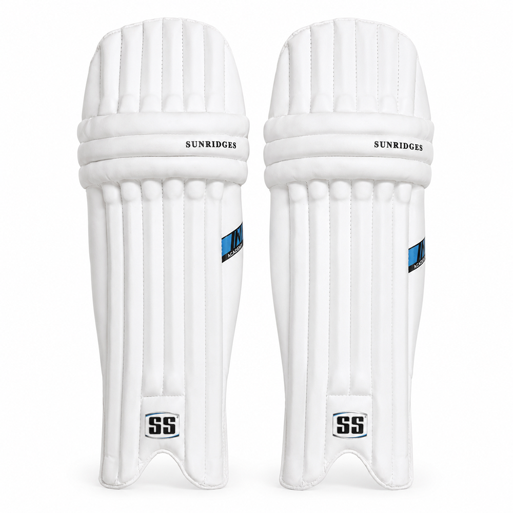 SS Academy Youth RH Batting Legguard - White | Cricket Batting Pads
