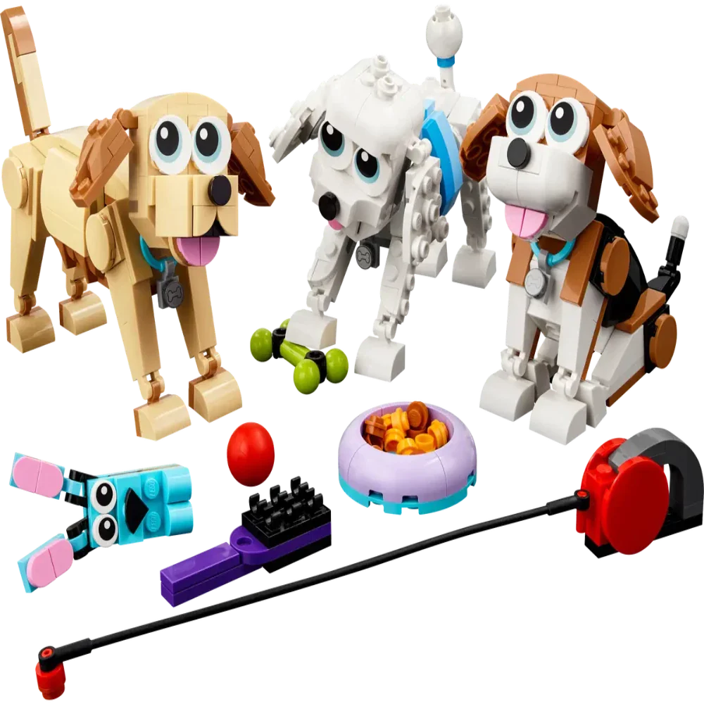 Lego Creator Adorable Dogs Building Blocks (31137) - 475 Pieces (7-12 Years)