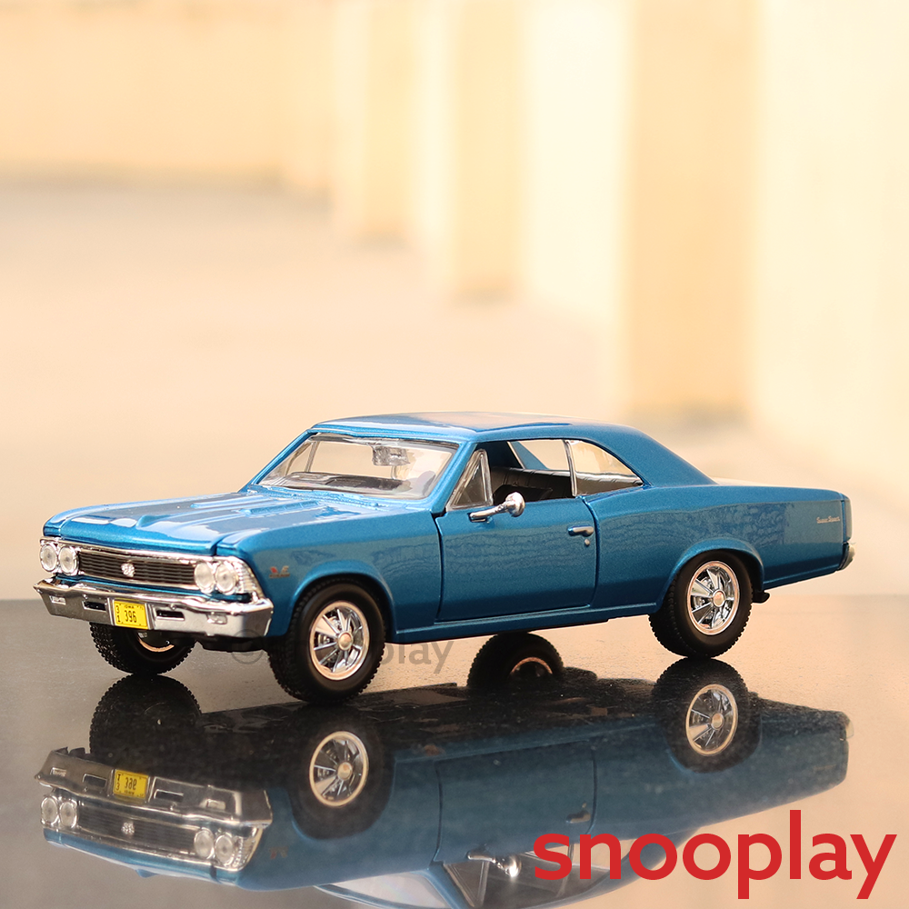 Maisto Licensed 1966 Chevrolet Chevelle SS 396 Diecast Car - 1:24 Scale Model | 14 Years till Grown Ups