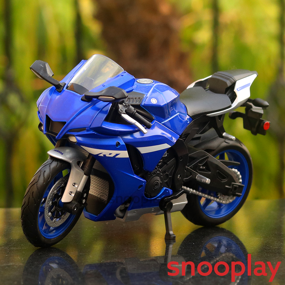 Maisto Original Licensed Yamaha YZF R1 Diecast Bike | 1:12 Scale (14 Years till Grown Ups)