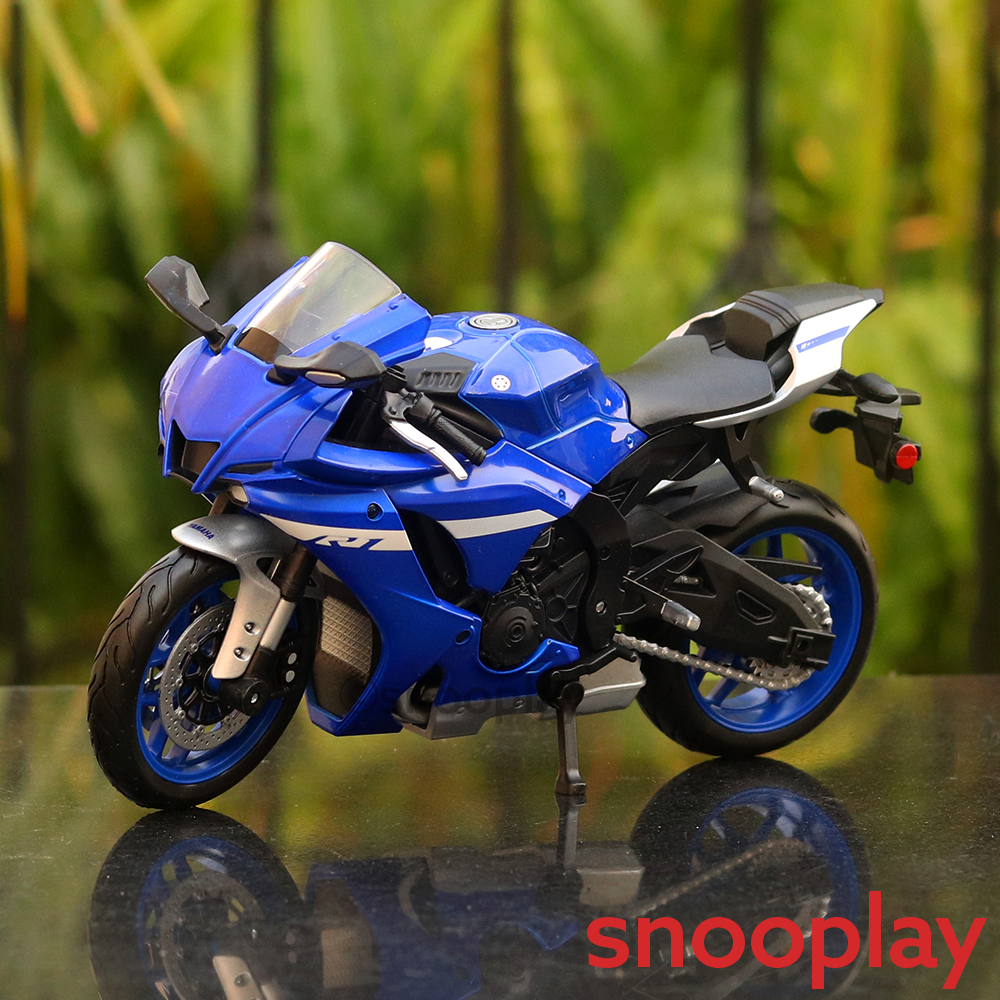Maisto Original Licensed Yamaha YZF R1 Diecast Bike | 1:12 Scale (14 Years till Grown Ups)