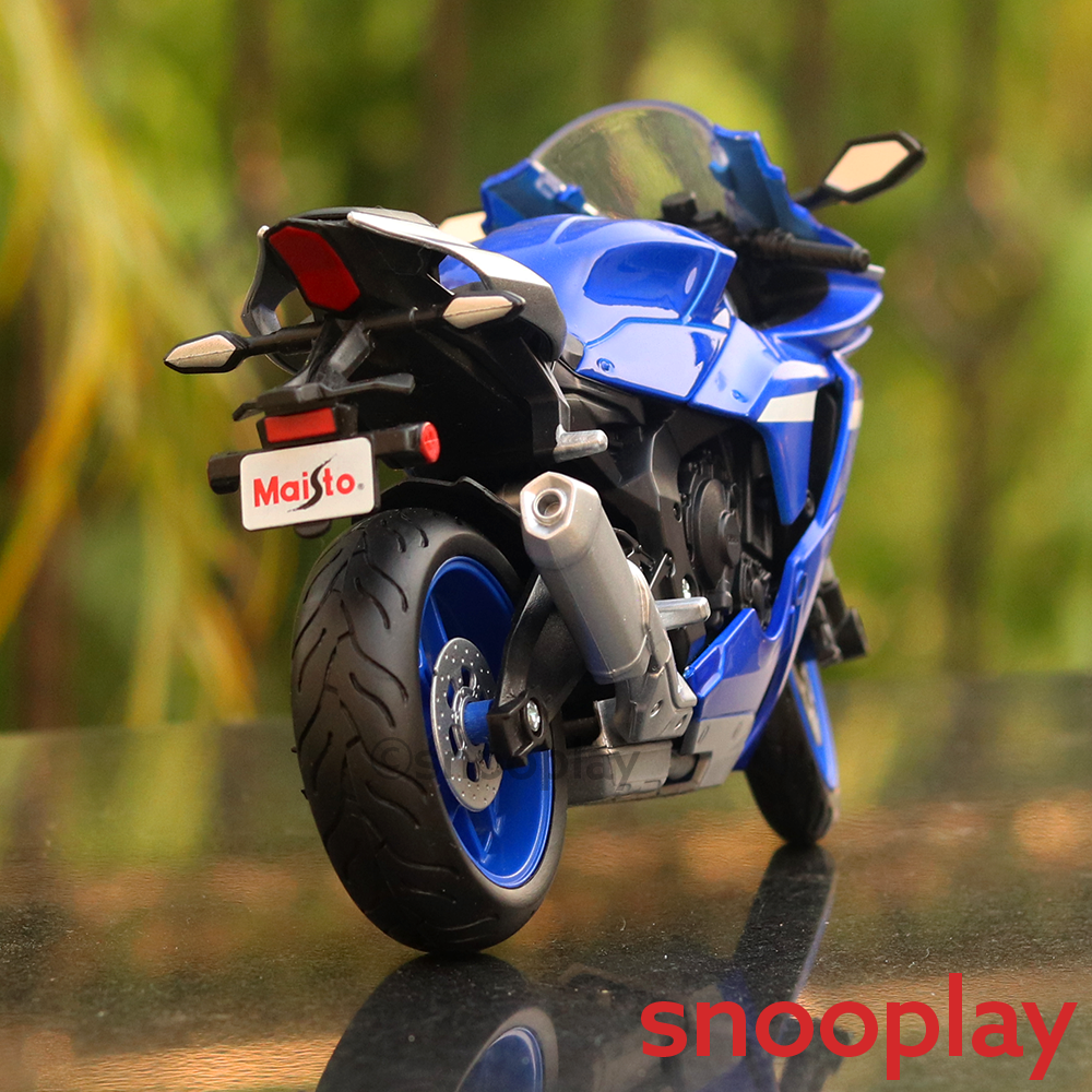 Maisto Original Licensed Yamaha YZF R1 Diecast Bike | 1:12 Scale (14 Years till Grown Ups)