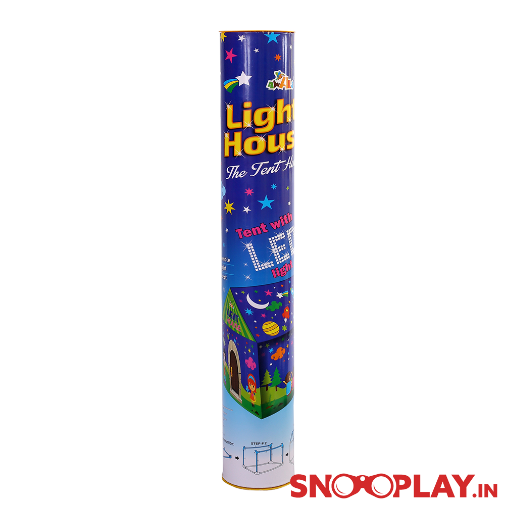 Light House Tent with LED Light (1-7 Years) | Assorted Designs