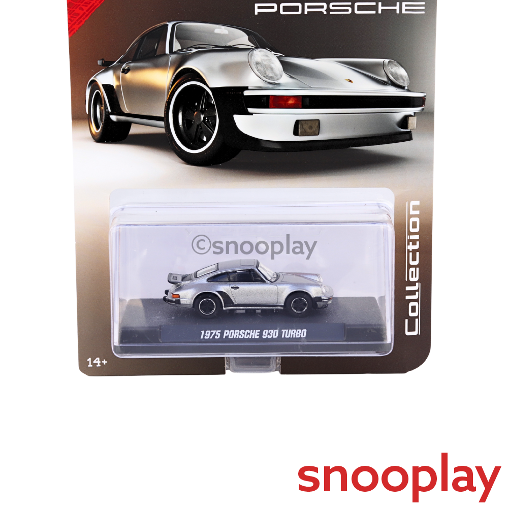 Majorette Original 1975 Porsche 930 Turbo Licensed Diecast Car | 1:64 Scale (7 Years till Grown Ups)