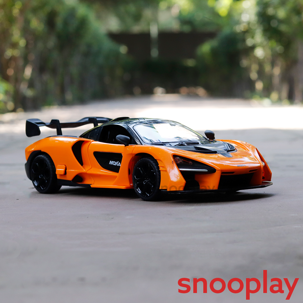 Moka Remote Control Resembling McLaren Senna Car | Openable Doors & Lights | 1:12 Scale (5-14 Years)