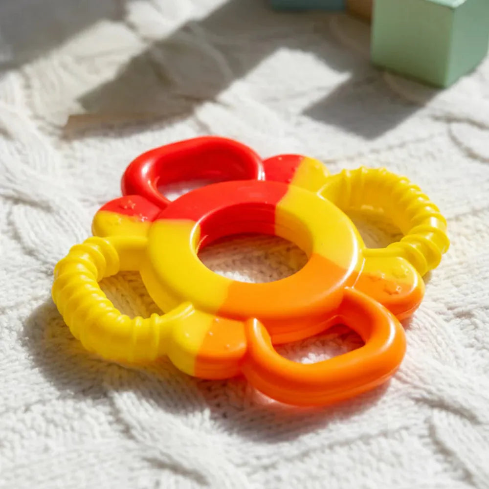 Mee Mee Multi Textured Silicone Teether - Flower Shape | MM-1470-1