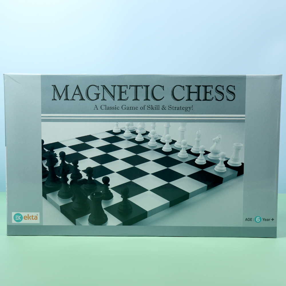 Ekta Magnetic Chess Board Game (6 Years till Grown Ups)