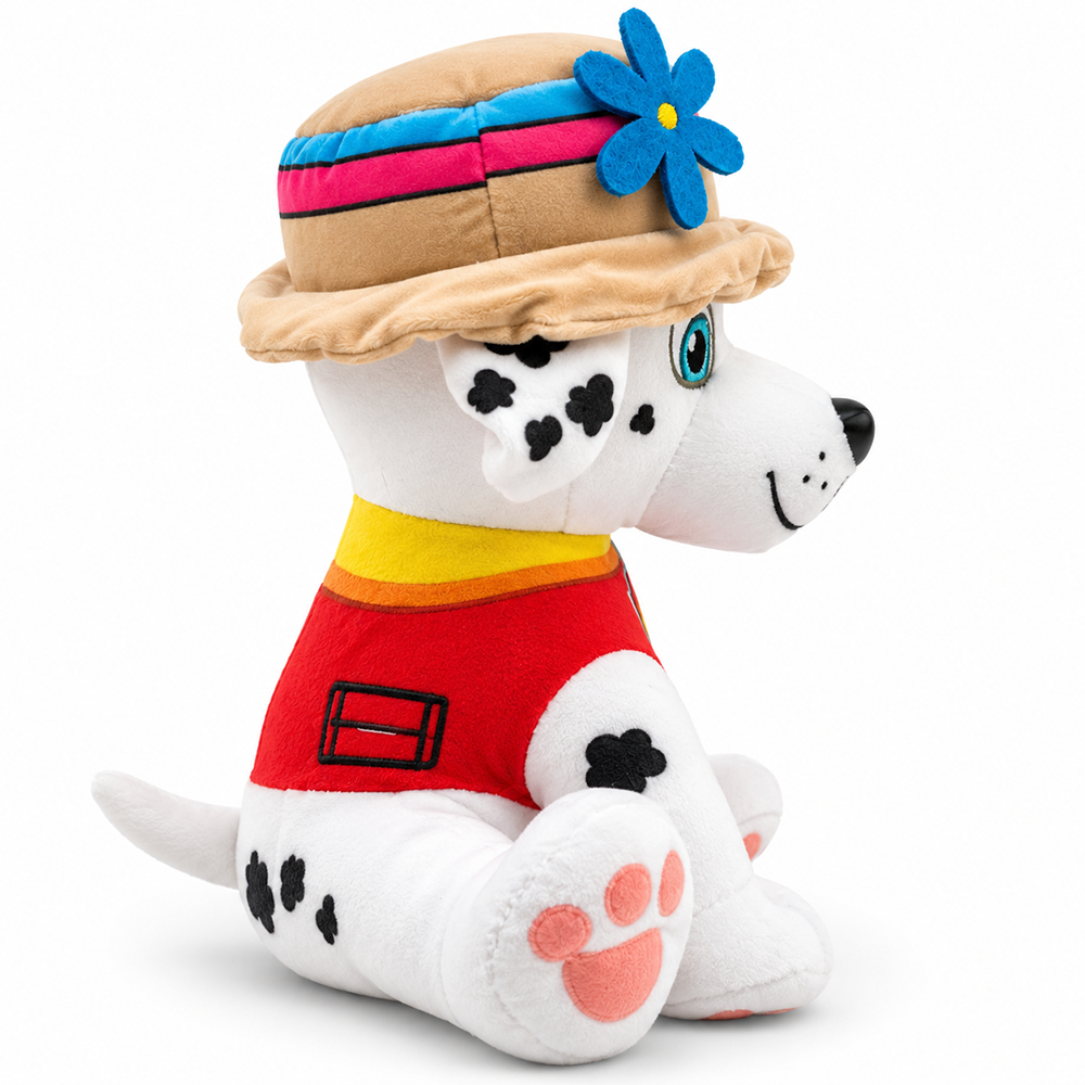 Original Marshall with Hat Soft Toy - 25cm Paw Patrol Puppy Soft Toy