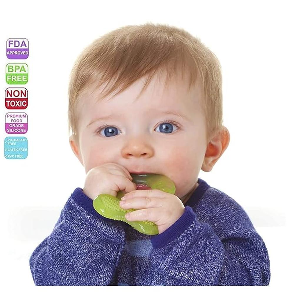 Mee Mee Water-Filled Corn Teether - Soothing Relief for Teething Babies | MM-1460 A-2