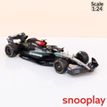 Bburago Original Mercedes-AMG F1 W15 E Performance - Lewis Hamilton Licensed Diecast Car | 1:24 Scale (14 Years till Grown Ups)