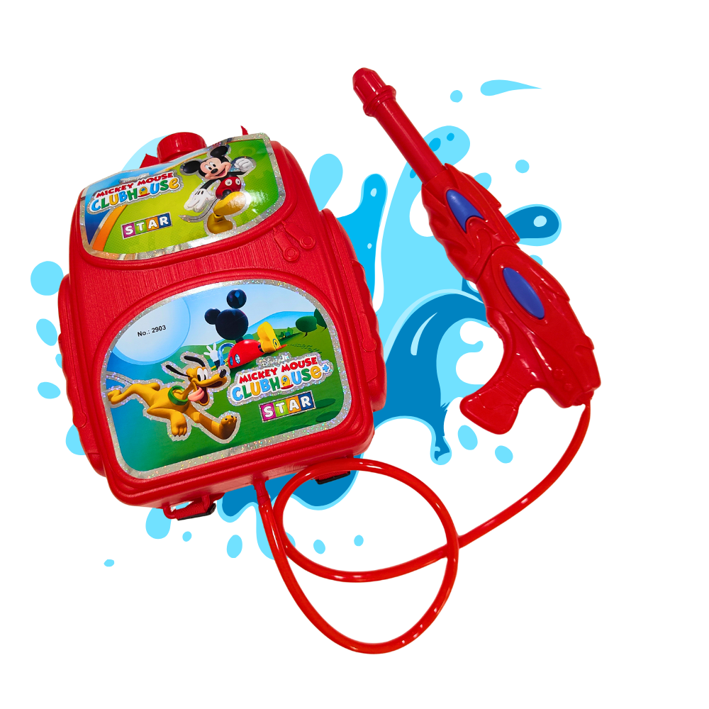 Star Toys Backpack Style Water Blaster Pichkari | Powerful High Pressure Tank Spray