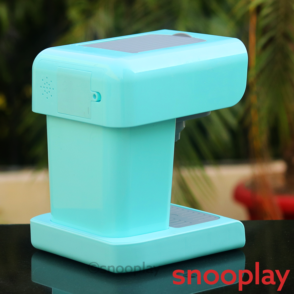 Electronic Coffee Machine Playset with Light, Sound, Water Function & Cool Steam Emission (3-8 Years)