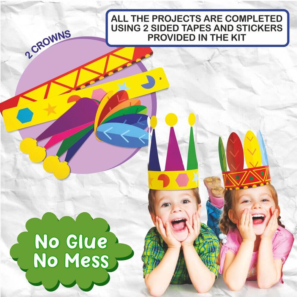 Happy Kidz My Big Craft Box - 15 Projects DIY Art Kit