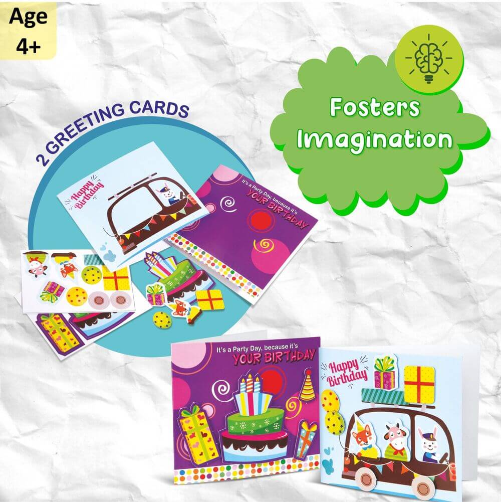 Happy Kidz My Big Craft Box - 15 Projects DIY Art Kit