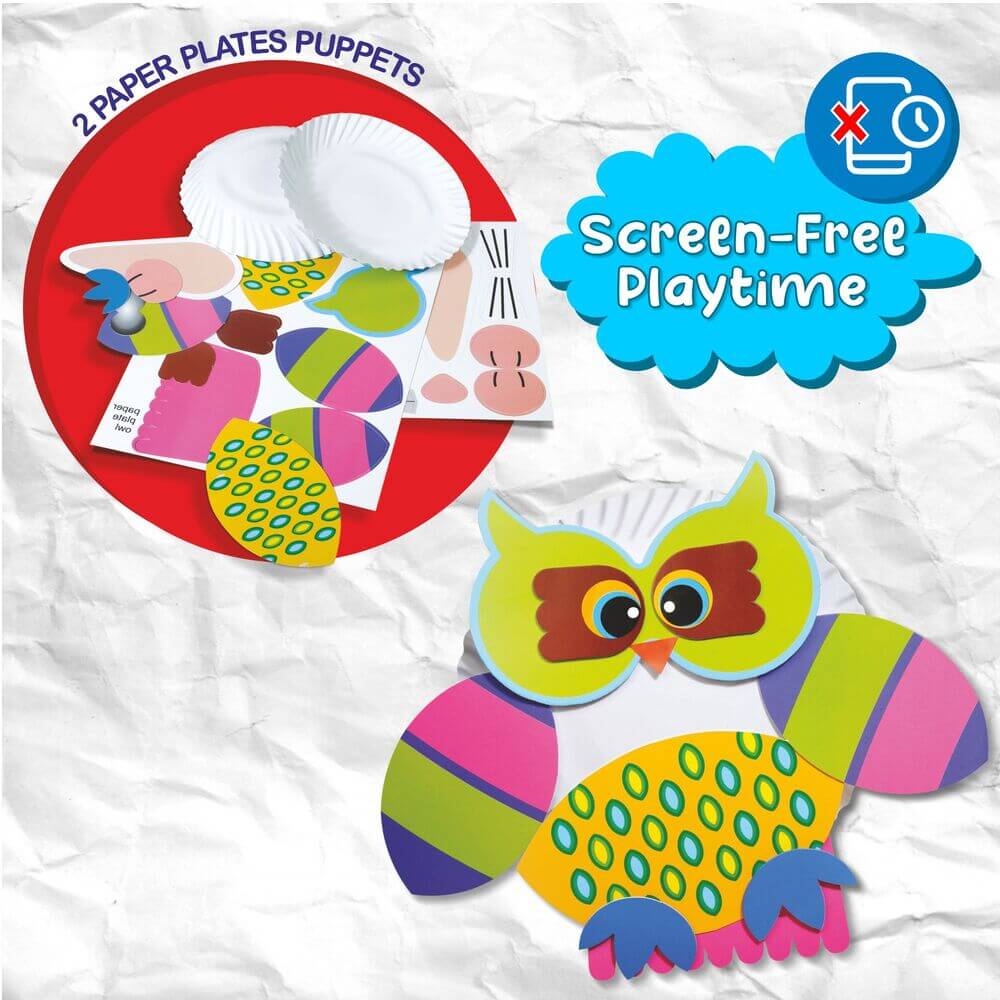 Happy Kidz My Big Craft Box - 15 Projects DIY Art Kit