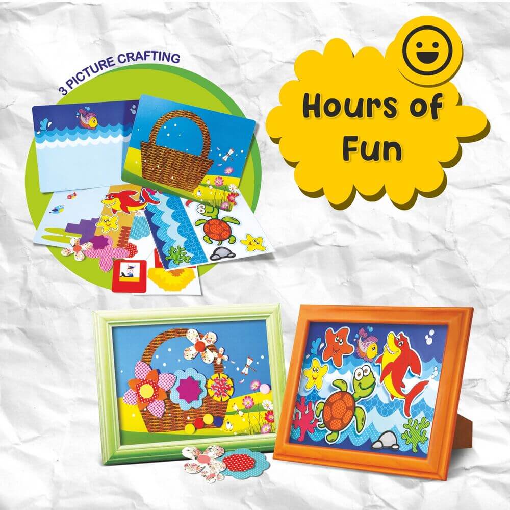 Happy Kidz My Big Craft Box - 15 Projects DIY Art Kit