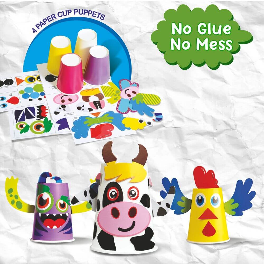 Happy Kidz My Big Craft Box - 15 Projects DIY Art Kit