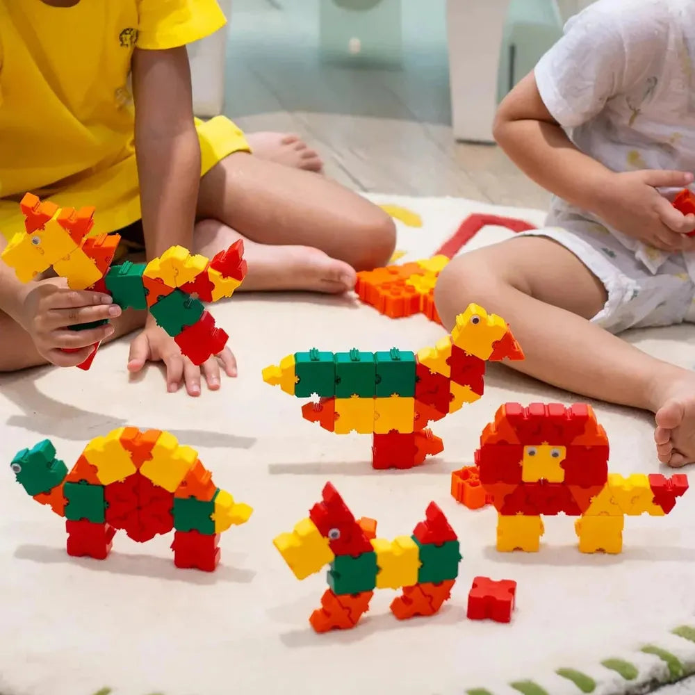 Stemplay Labs 5 In 1 Wonderbricks Building Kit | Nature Pals (4-6 Years)
