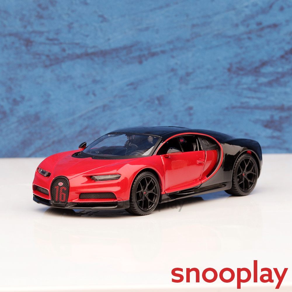 Maisto Original Bugatti Chiron Sport Licensed Diecast Car | 1:24 Scale Model (14 Years Till Grown Ups)