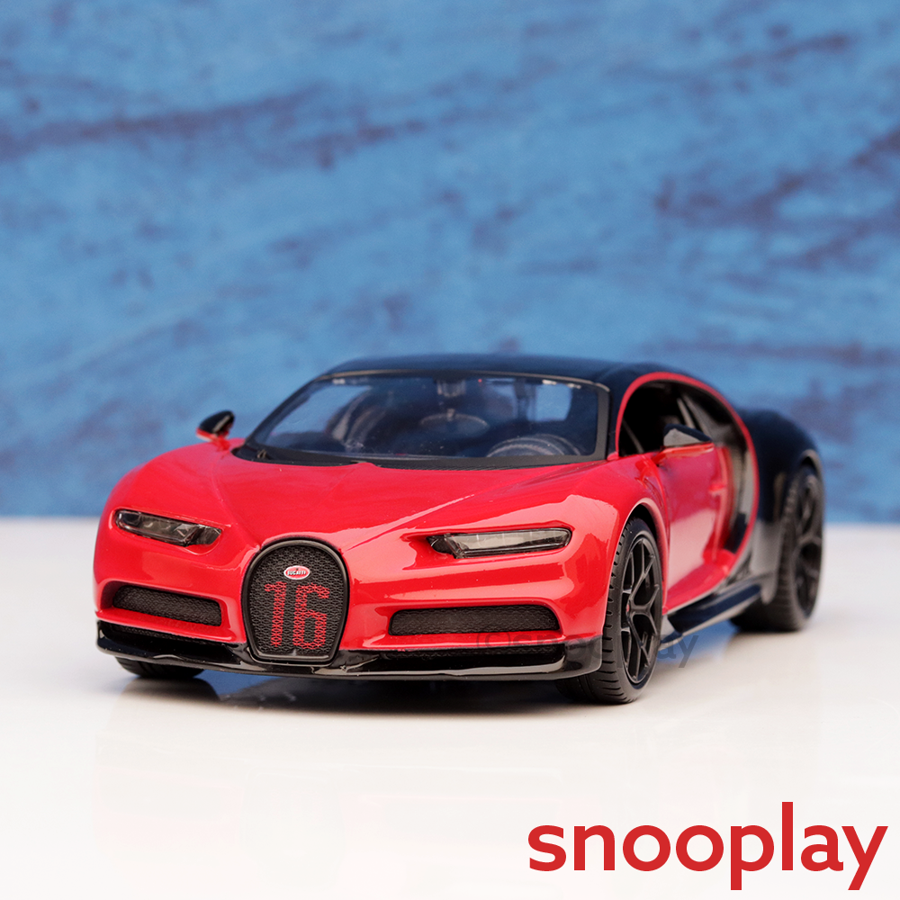 Maisto Original Bugatti Chiron Sport Licensed Diecast Car | 1:24 Scale Model (14 Years Till Grown Ups)