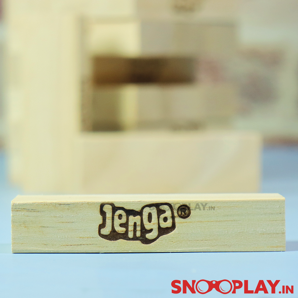 Hasbro Original Jenga by Funskool with Tube Storage Packaging (6 Years till Grown Ups)