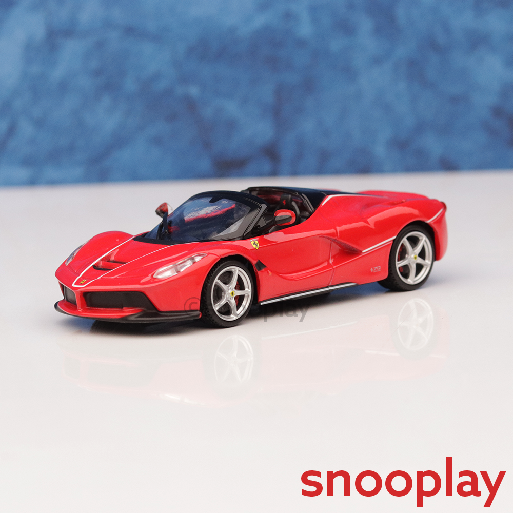 Bburago Original LaFerrari Aperta Licensed Diecast Car | 1:43 Scale Model (14 Years Till Grown Ups)