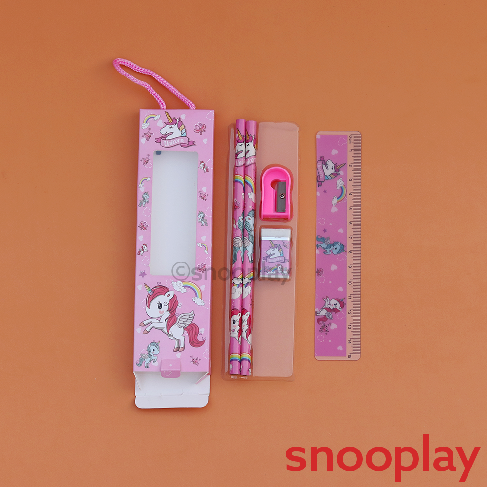 Pack of 2 Unicorn Stationary Set  | Return Gifts and Party Favours (3-9 Years)