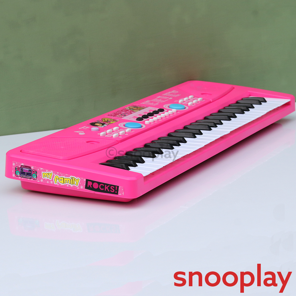 Mattel Original Barbie KD500 Keyboard Piano Set with Microphone | Licensed Toy (3-8 Years)