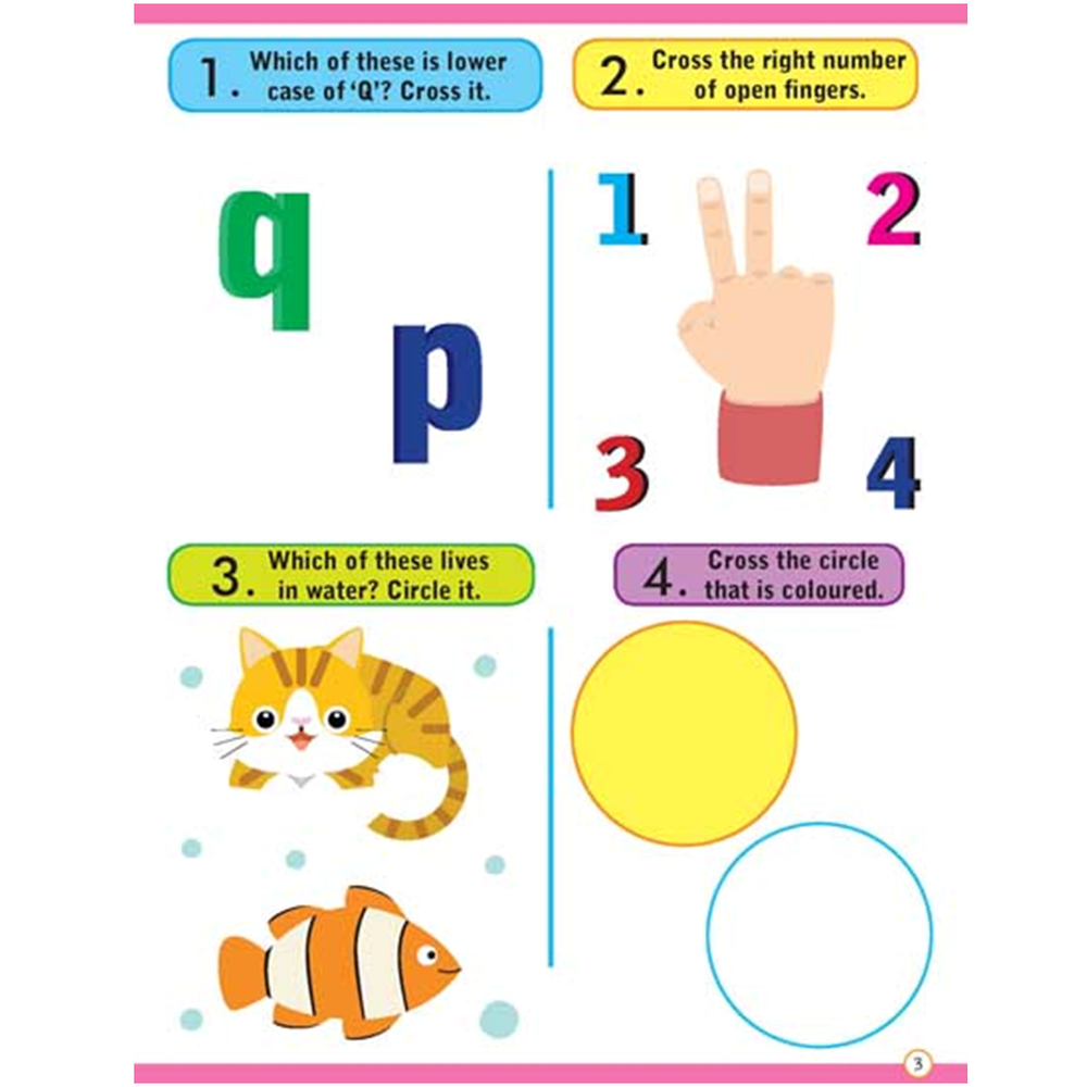 Dreamland Publications Brilliant Brain Activity Book (4 Years and Above)