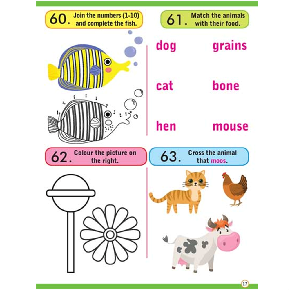 Dreamland Publications Brilliant Brain Activity Book (4 Years and Above)