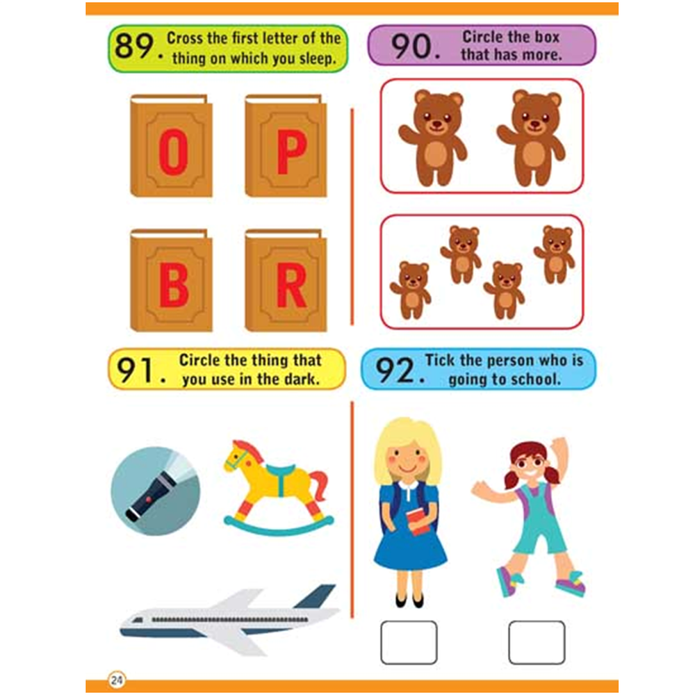 Dreamland Publications Brilliant Brain Activity Book (4 Years and Above)