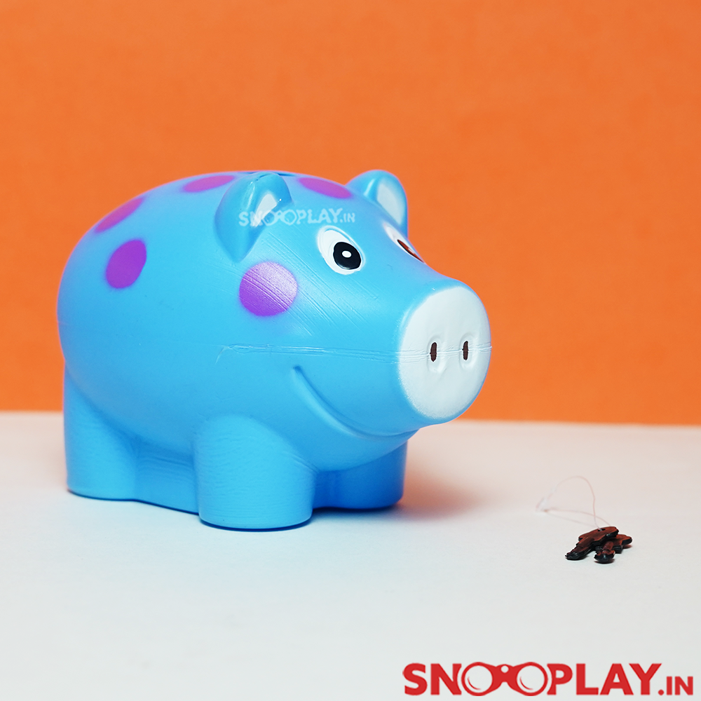 Pack of 5 Money Saver Piggy Bank (3-8 Years) - Blue
