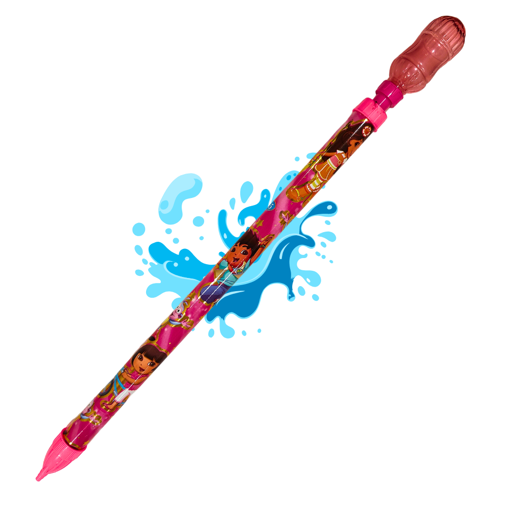 Cartoon Design Pipe Style Pichkari for Holi - 69 cm | Assorted Colors & Designs