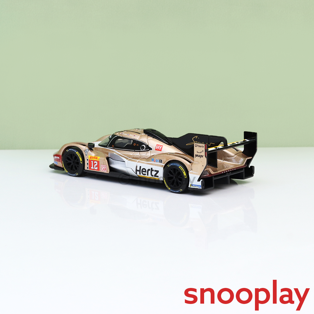 Bburago Original Porsche 963 Licensed Diecast Car | 1:43 Scale (14 Years till Grown Ups) | Gold