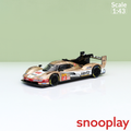 Bburago Original Porsche 963 Licensed Diecast Car | 1:43 Scale (14 Years till Grown Ups) | Gold