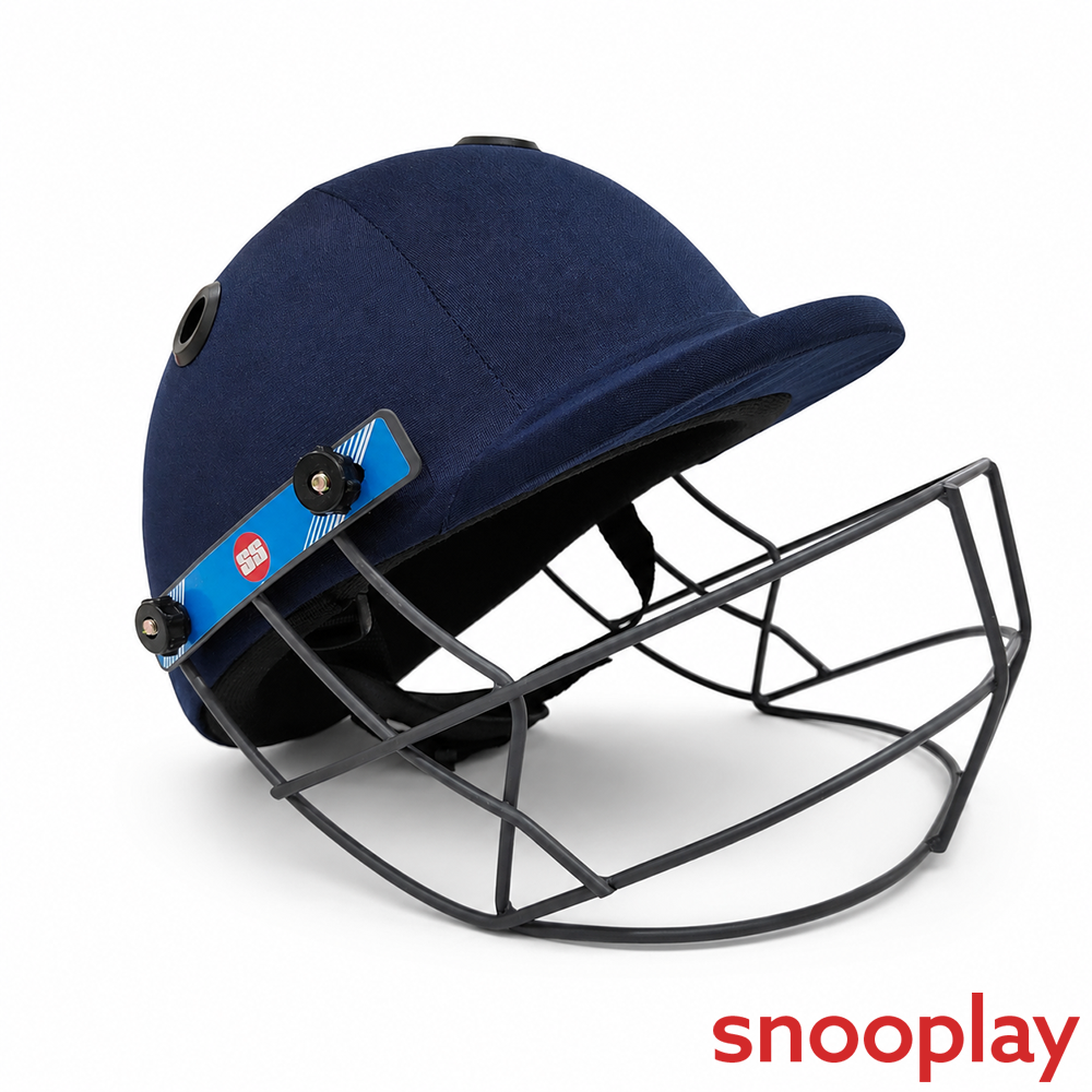 SS Prince Cricket Helmet with Steel Grill - Medium Size (57-58 cm)