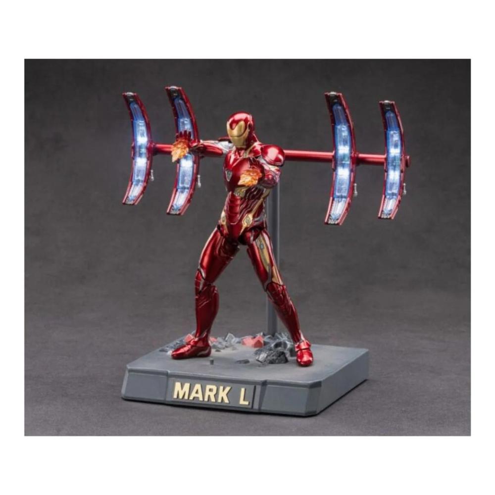 Marvel Original Iron Man Mark L Action Figure Luxury Version with Nano-Weapon Display Base (15 Years till Grown Ups)