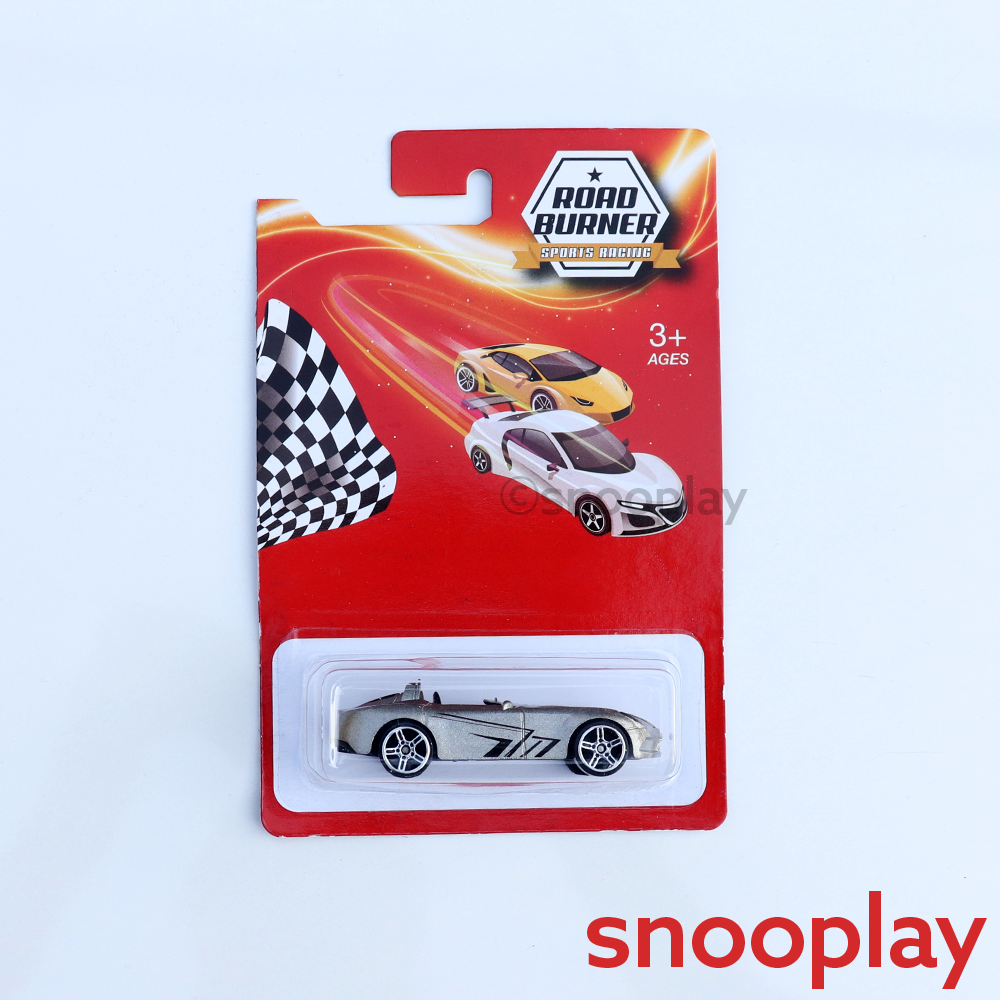 Road Burner Set of 4 Diecast Cars (Resembling Manza, Pagani, Elva, Aventador, Spyder) | Scale 1:64 (7 Years till Grown Ups) [RB-5]