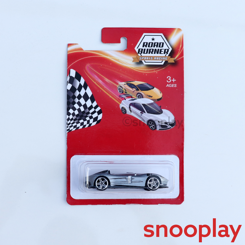 Road Burner Set of 4 Diecast Cars (Resembling Manza, Pagani, Elva, Aventador, Spyder) | Scale 1:64 (7 Years till Grown Ups) [RB-5]