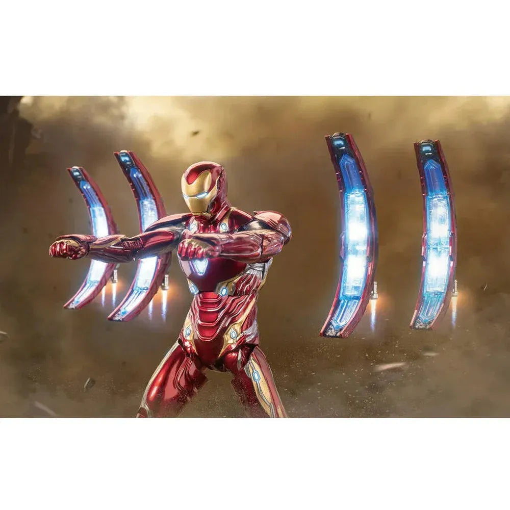 Marvel Original Iron Man Mark L Action Figure Luxury Version with Nano-Weapon Display Base (15 Years till Grown Ups)