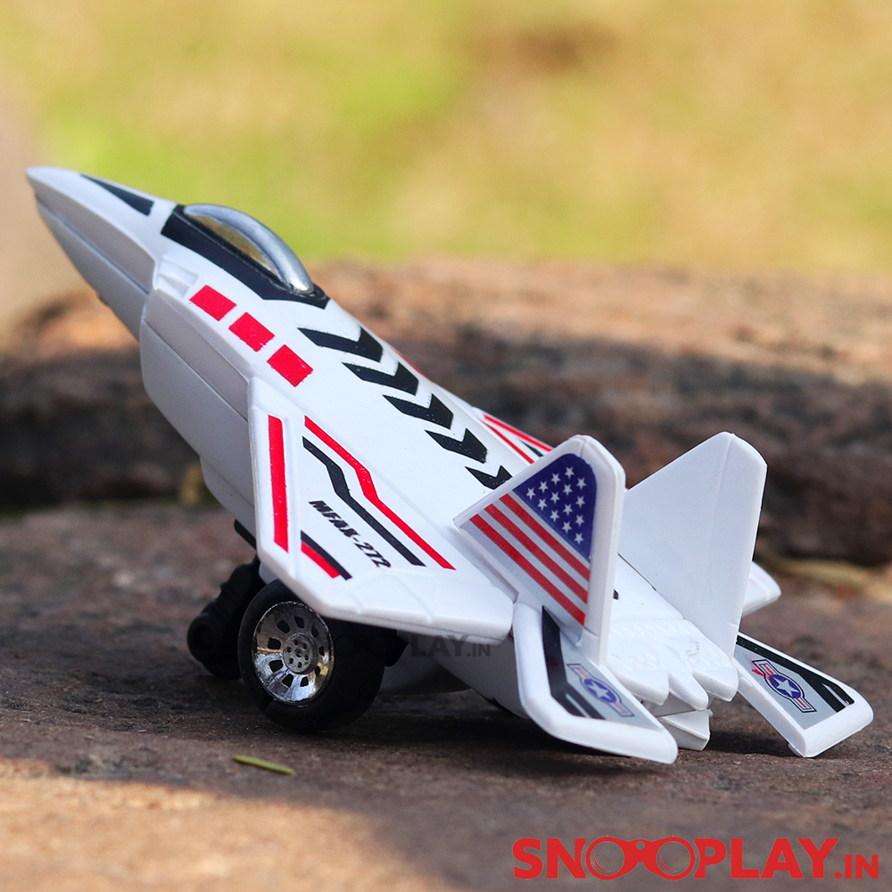 Centy Press & Go Raptor Fighter Plane Toy (1-4 Years) | Assorted Colors