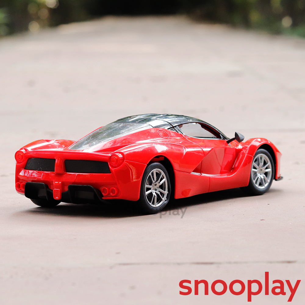 Moka Remote Control Resembling LaFerrari Car | Openable Doors & Lights | 1:12 Scale (5-14 Years)