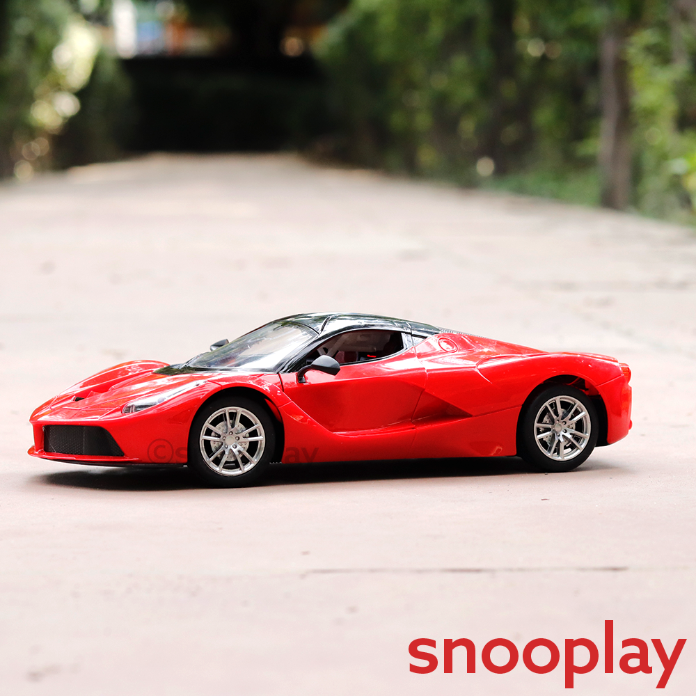 Moka Remote Control Resembling LaFerrari Car | Openable Doors & Lights | 1:12 Scale (5-14 Years)