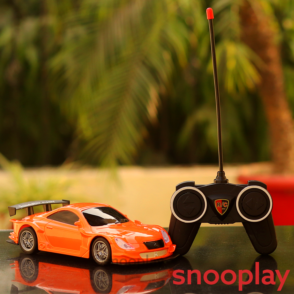 Road Burner Remote Controlled Supercar with Lights | Scale 1:22 (5-12 Years) | Assorted Colors