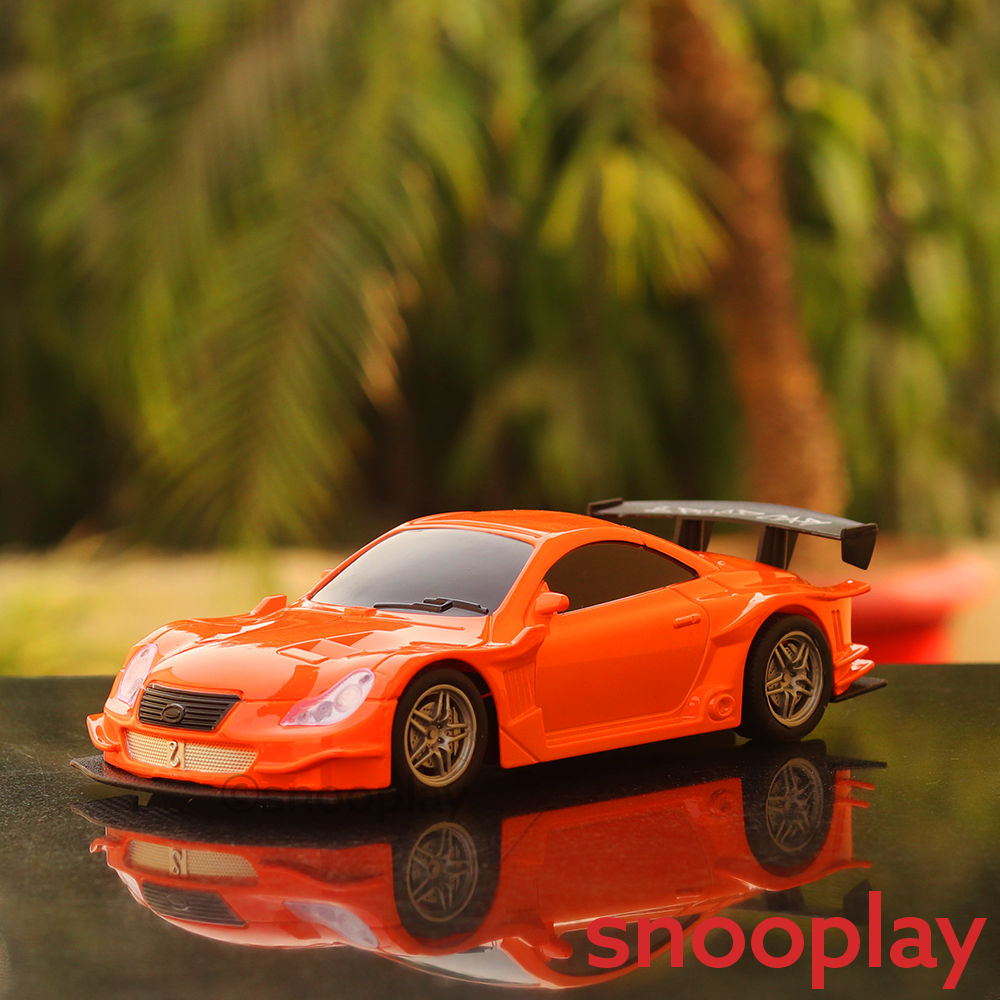 Road Burner Remote Controlled Supercar with Lights | Scale 1:22 (5-12 Years) | Assorted Colors