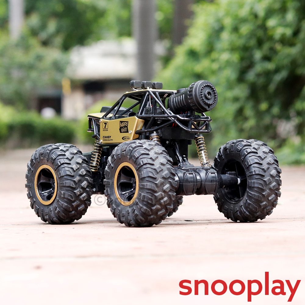Happy Kids 4WD Off Road Remote Control Rock Crawler | Wi-Fi Camera, App Control, Mist Spray & LED Lights (5-14 Years)