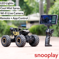 Happy Kids 4WD Off Road Remote Control Rock Crawler | Wi-Fi Camera, App Control, Mist Spray & LED Lights (5-14 Years)